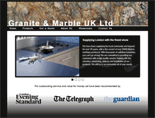 Tablet Screenshot of granitelondon.net